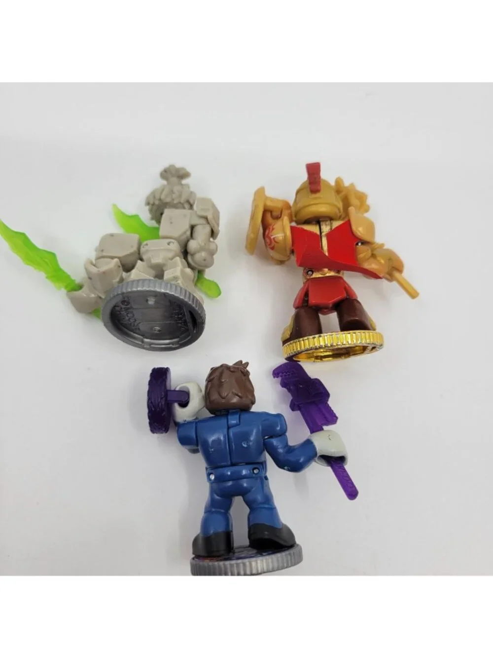 Legends of Akedo Lot of 11 Mini Battle Figures & Controller - Moose